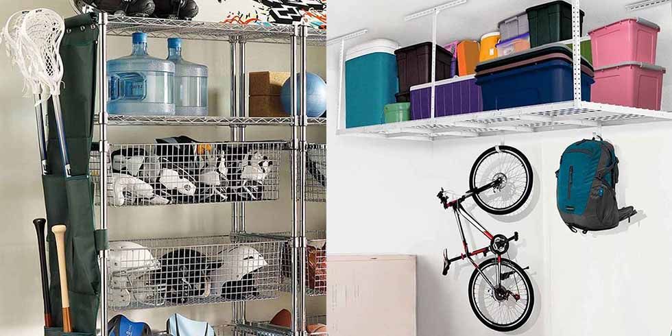 metal storage units for garages