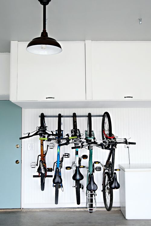 bike hanging ideas for garage