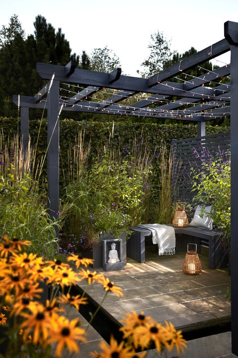 garden party ideas   outdoor pergola