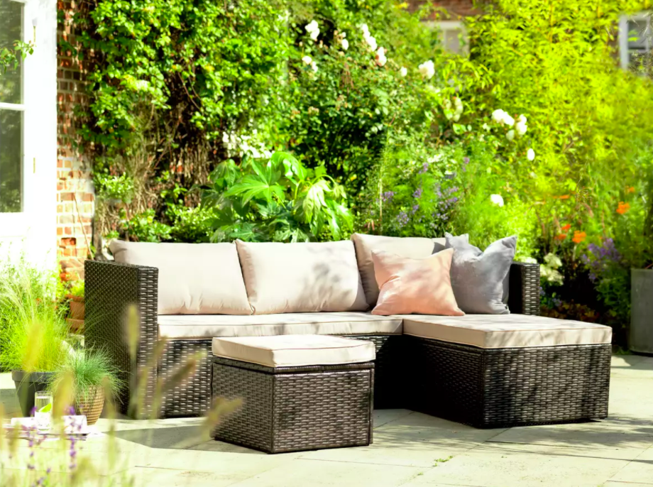 Outdoor Sofa 21 Best Garden Sofas Corner And Sets - Evre Outdoor Rattan Garden Love Bed Furniture Set Patio