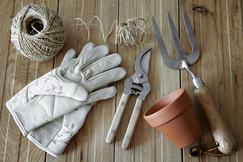 gardening tools and supplies