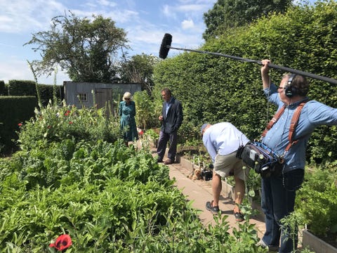 monty don welcomes the camilla, hrh duchess of cornwall, to longmeadow, where she shares her love of gardening