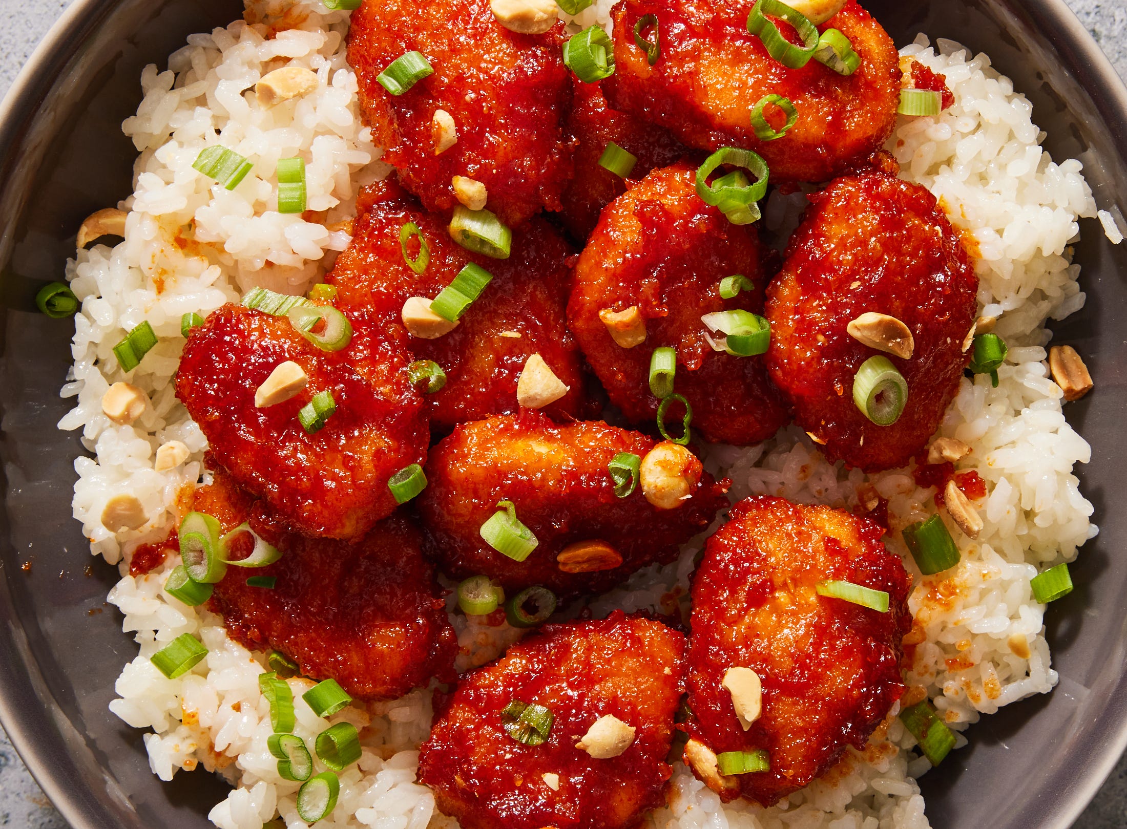 A Garlic-Ginger Glaze Transforms Chicken Nuggets Into The Most Flavorful Snack (Or Meal!)