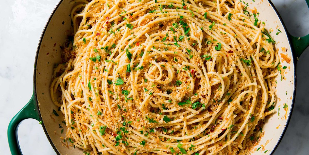 Best Garlic Spaghetti Recipe - How To Make Garlic Spaghetti