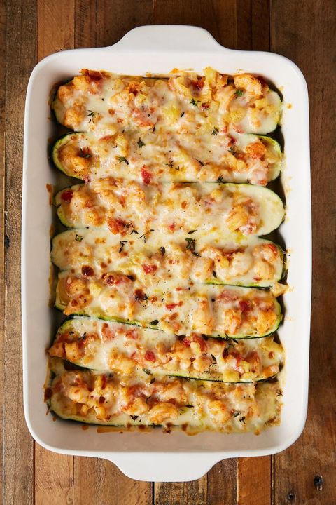 stuffed courgette