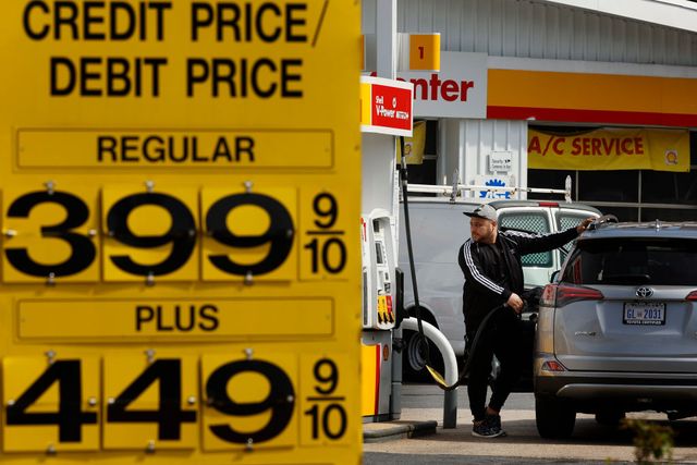 gas prices remain high ahead of release of march inflation numbers