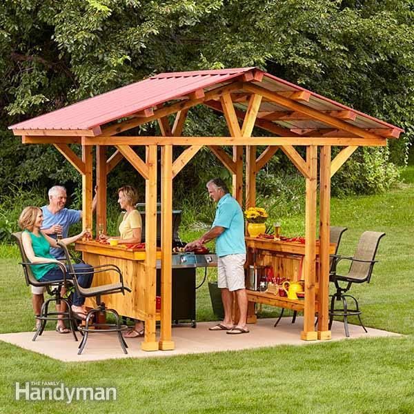 15 Diy Gazebo Ideas Best Design And Decorating - Diy Canopy Outdoor Wood