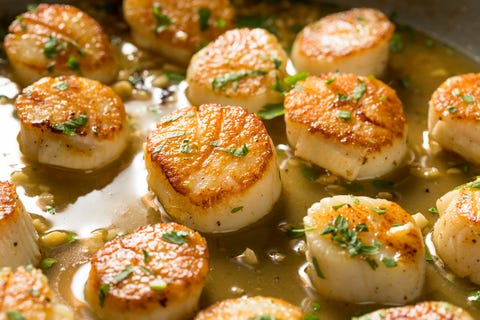 gekarameliseerde-coquilles-met-limoensaus Gekaramelliseerde coquilles met limoensaus