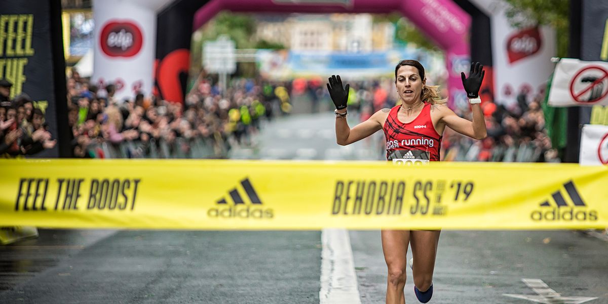 Gema Barrachina o cómo ganar la Behobia-San Sebastián el maratón