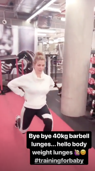 Gemma Atkinson Pregnancy Training