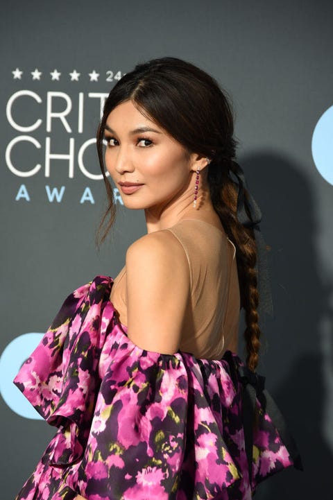 gemma chan Valentine's Day Hairstyles