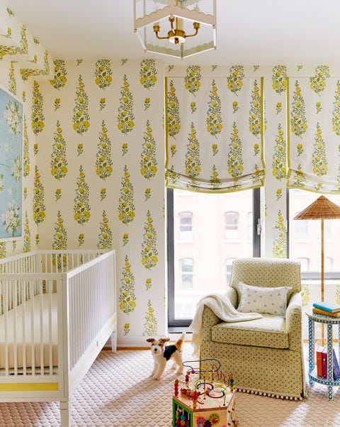 yellow gender neutral nursery