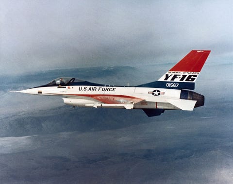 F 16 Fighting Falcon The F 16 Had An Accidental First Flight