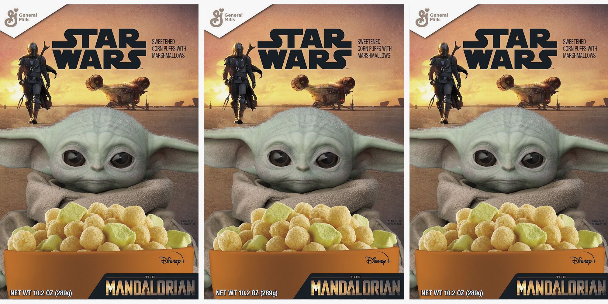 The Mandalorian Star Wars General Mills Cornflakes 