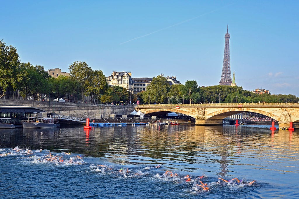 Er, the Men's Triathlon Was Just Postponed Because the Seine Is Too Dirty