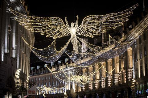 Christmas Lights Switch Ons in Britain, Regent Street