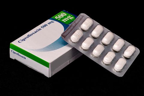 Generic tablets of Ciprofloxacin antibiotics