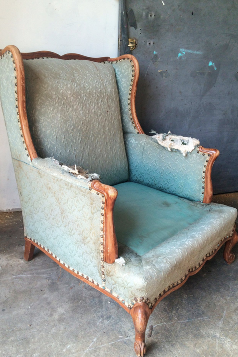 genius upcycling ideas busted armchair