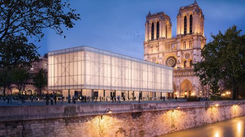Una propuesta de diseño para Notre Dame proyectada por Gensler