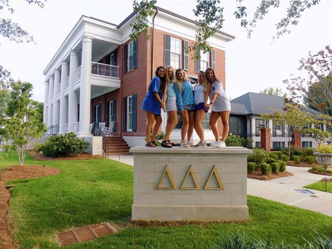 Geogia Southern Aoii Instagram The Most Beautiful Sorority Houses In America