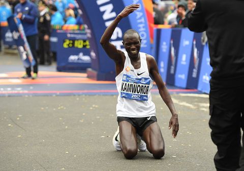 Geoffrey Kamworor récord del mundo Medio Maratón 2019