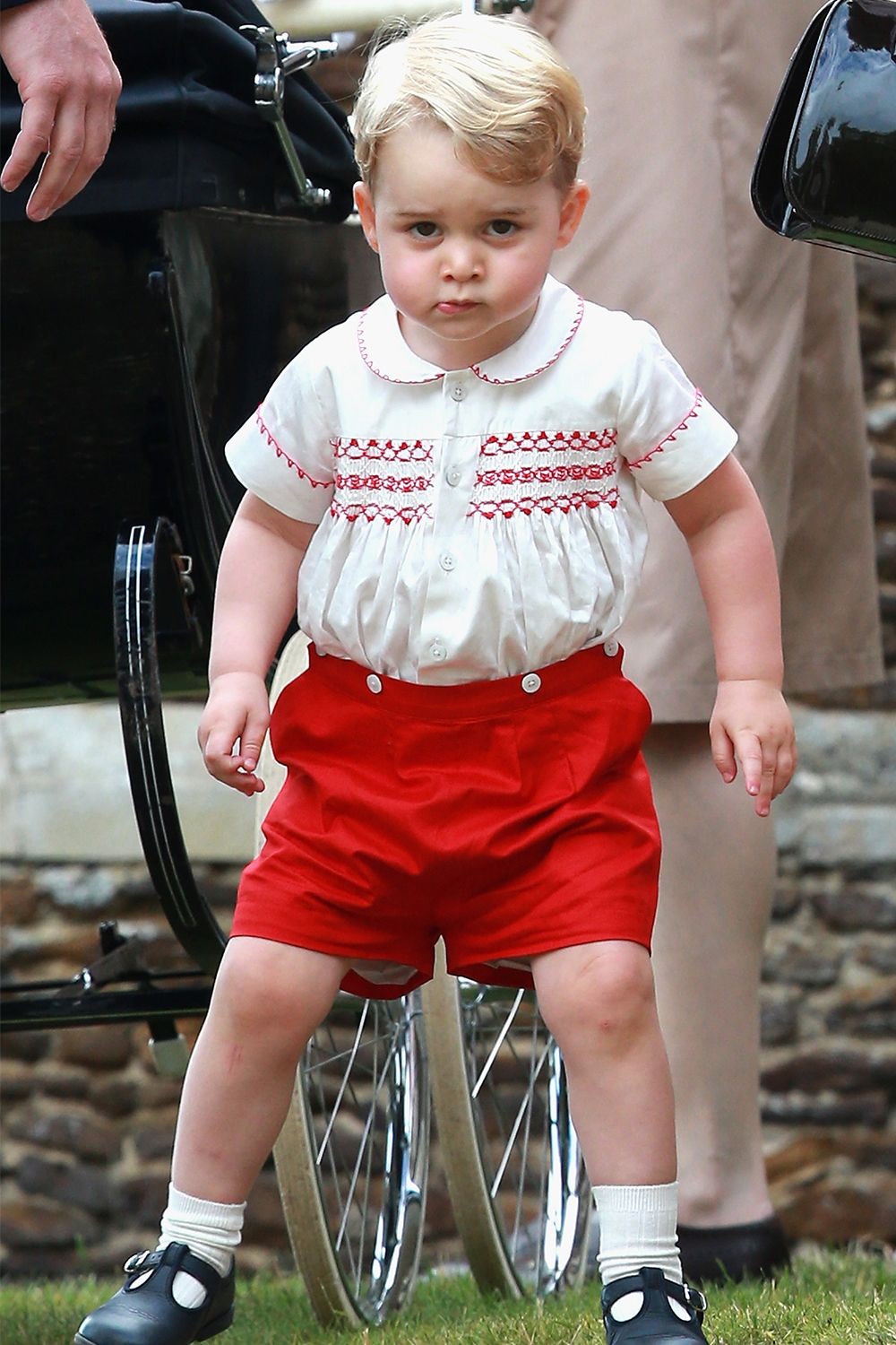 prince george baby shoes