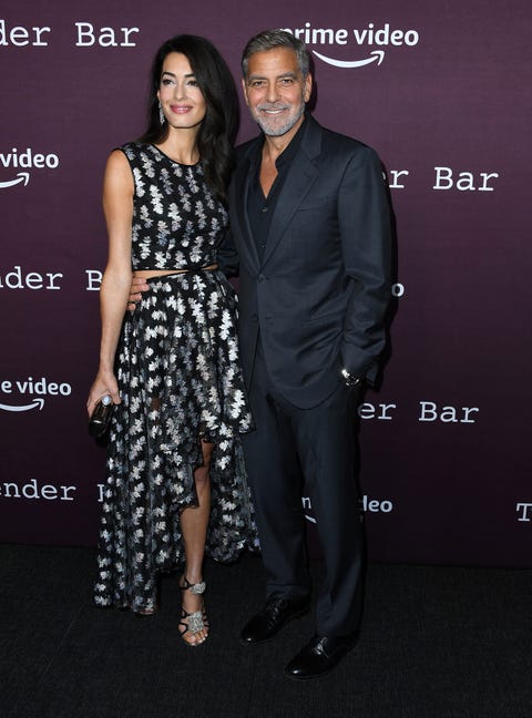 George and Amal Clooney at The Tender Bar premiere george and amal clooney at the tender bar premiere