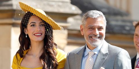 George and Amal Clooney are tipped to be godparents of Meghan and Harry's baby