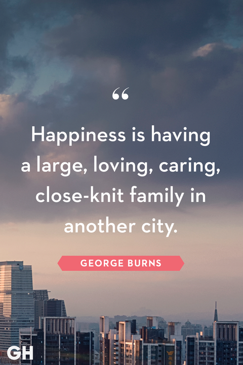 family quote by george burns