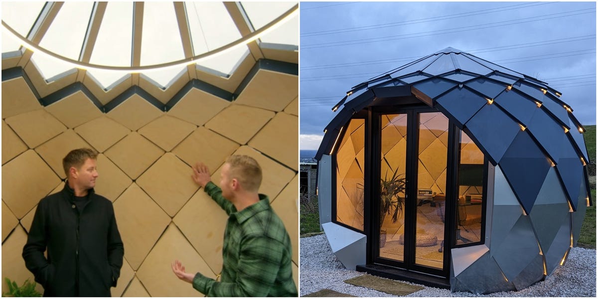 George Clarke Praises Brilliant WFH Geodesic Pod: Amazing Spaces