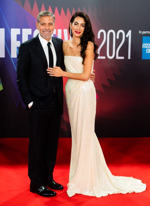 George and Amal Clooney at The Tender Bar premiere george and amal clooney at the tender bar premiere