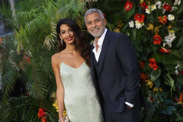 Amal Clooney wears two sequin get together attire in a single night Amal Clooney wears two sequin get together attire in a single night