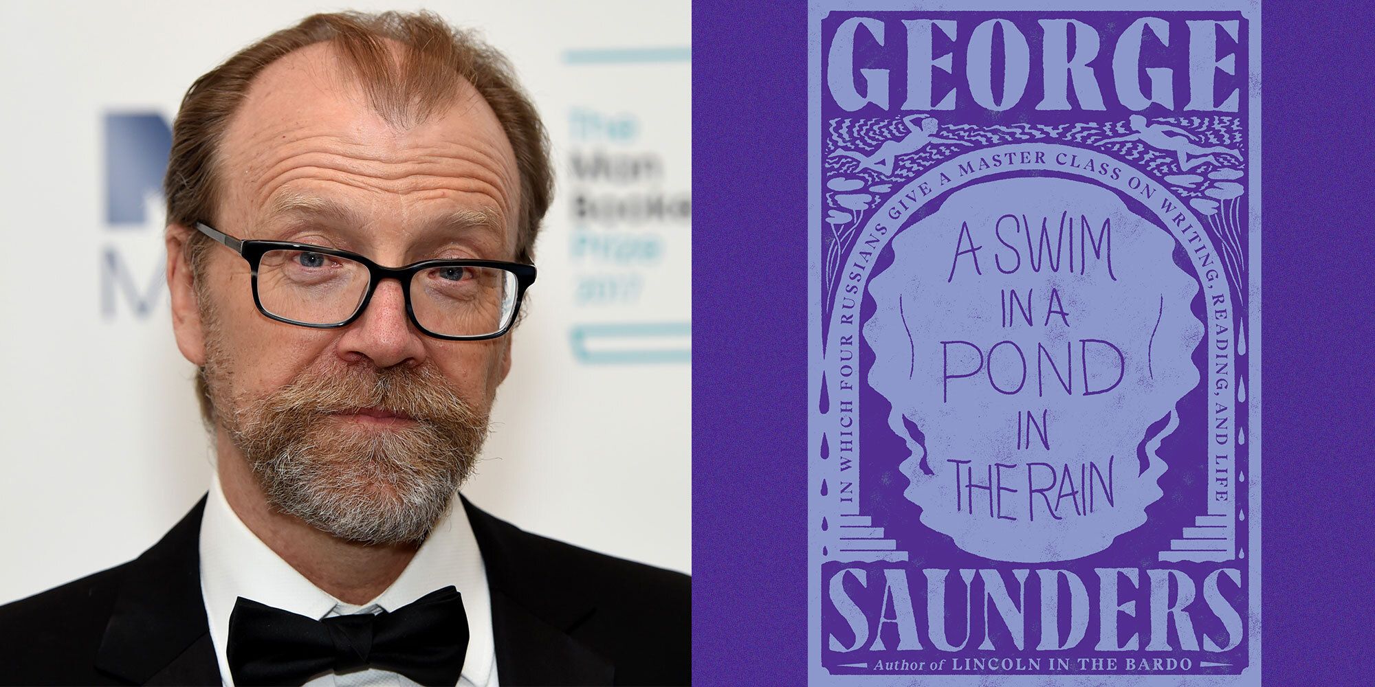 george saunders a swim in the pond in the rain