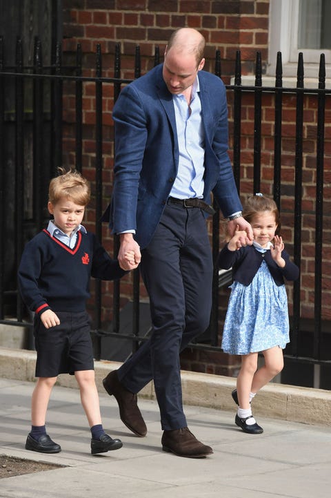 Princess Charlotte wears Prince Harry's hand-me-down shoes on royal tour