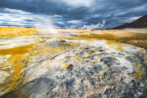 geothermal activity in northern iceland
