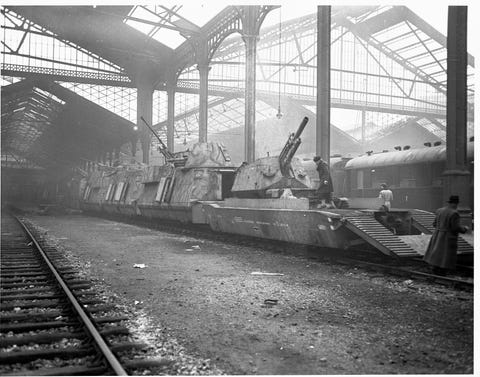 Captured German Armored Railroad Cars captured german armored railroad cars