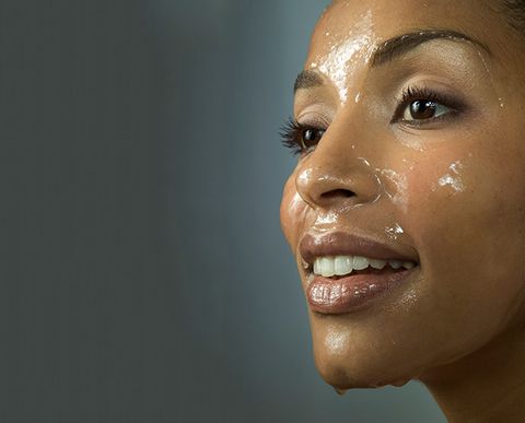 Uncover soft skin with an eggshell mask.