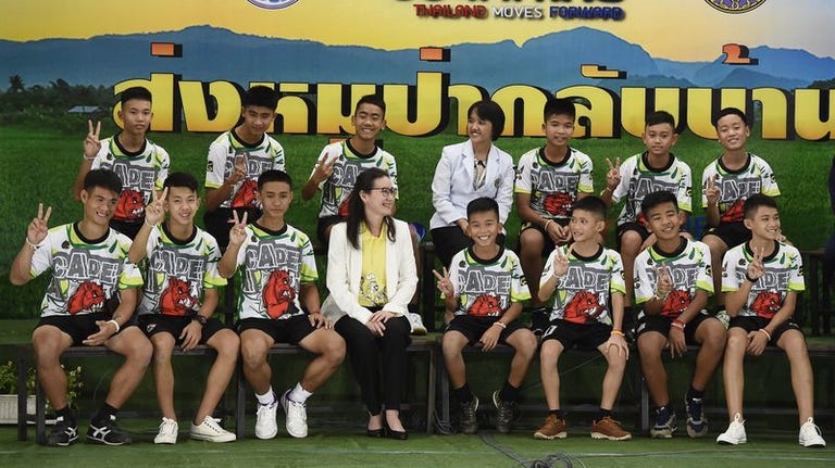 Rescued Thai Soccer Team Recounts the Ordeal in the Cave