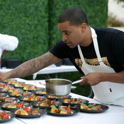 beverly hills, ca   july 19  chef jj johnson at 2018 recording academy partner summit   day 2 at waldorf astoria beverly hills on july 19, 2018 in beverly hills, california  photo by rebecca sappwireimage for the recording academy