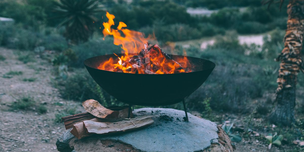 10 Fire Pits That Make Fall Evenings, Elevated Fire Pit