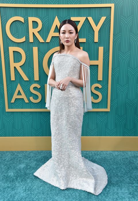 Constance Wu in Ralph & Russo Couture at the Crazy Rich 