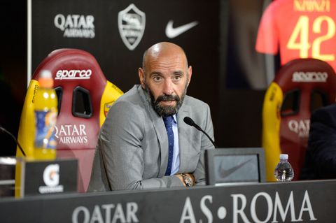 sport director ramon rodriguez verdejo monchi during the press conference at the as roma training centre on august 16, 2018 in rome, italy photo by silvia lorenurphoto via getty images