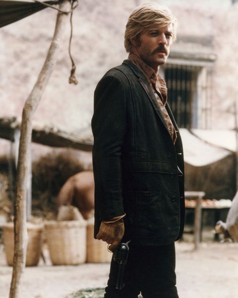 american actor robert redford as the sundance kid in the western film butch cassidy and the sundance kid, 1969  photo by silver screen collectiongetty images