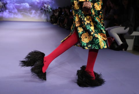 Richard Quinn Catwalk - London Fashion Week September 2018 Richard Quinn Catwalk - London Fashion Week September 2018
