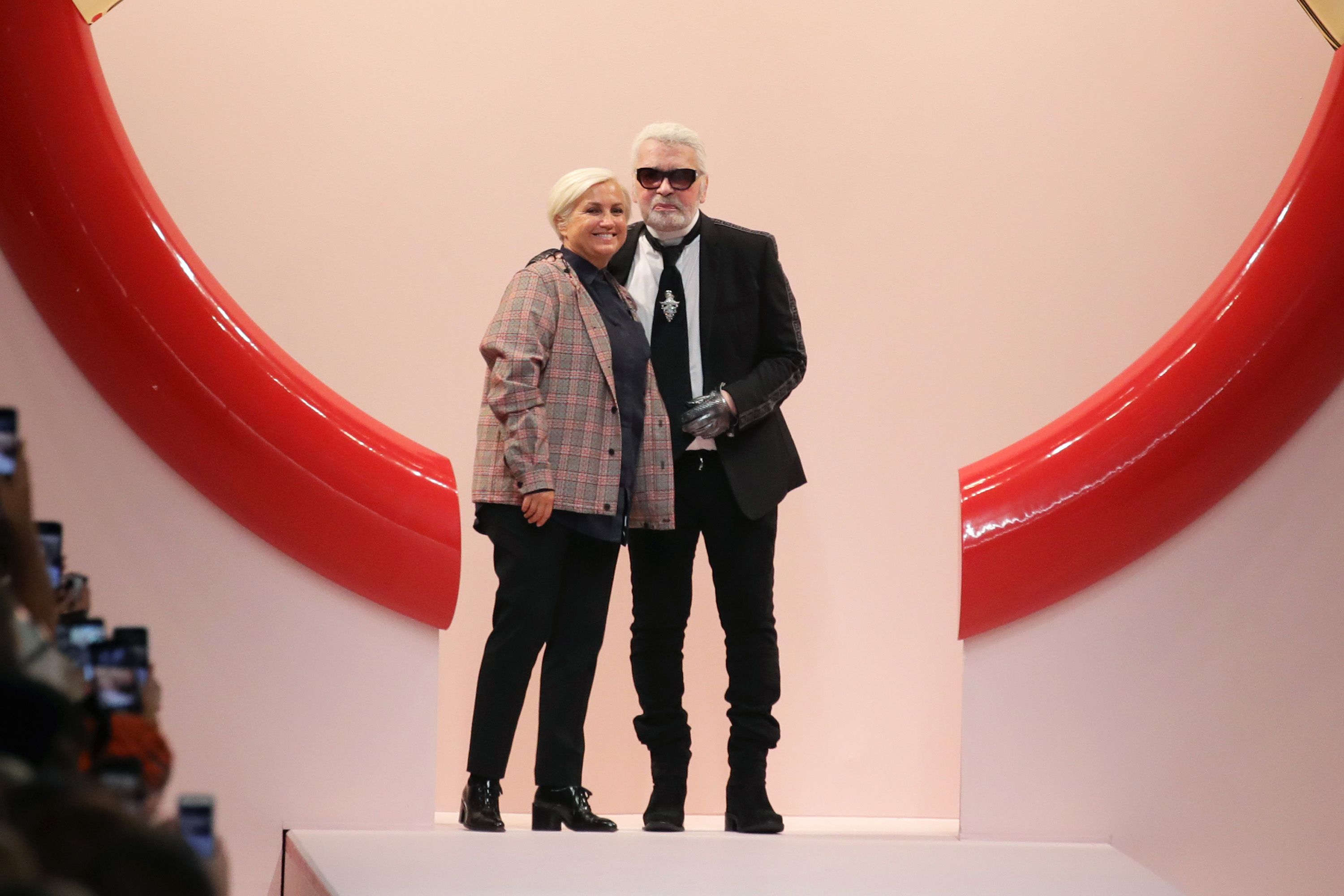 Karl Lagerfeld at Next Couture Show