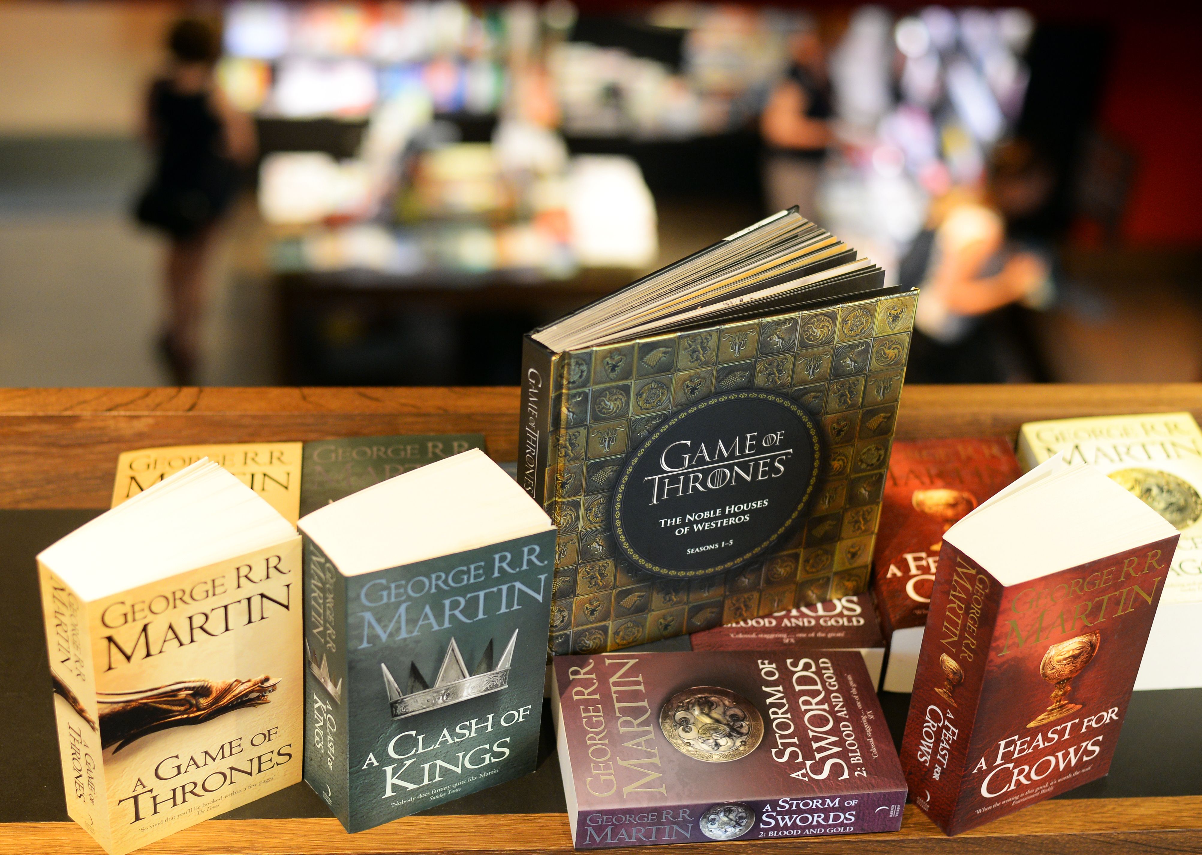 The Game Of Thrones Books In Order A Song Of Ice And Fire Series   Gettyimages 1038810226 