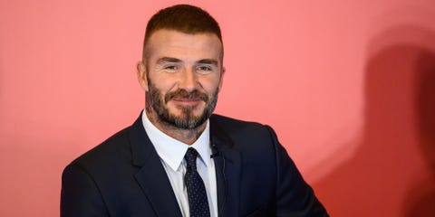 David Beckham Shows Off Newly-Dyed Buzz Cut One Week After Victoria  Beckham's SS19 Show