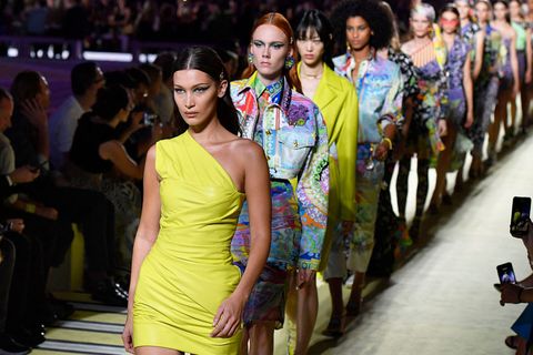 Gigi, Bella, Kaia, Kendall: The Versace SS19 Show Just Featured Every ...