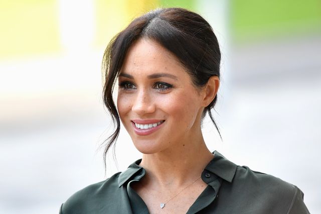 arrive at the university of chichester's engineering and digital technology park during an official visit to sussex on october 3, 2018 in sussex, united kingdom  the duke and duchess married on may 19th 2018 in windsor and were conferred the duke  duchess of sussex by the queen