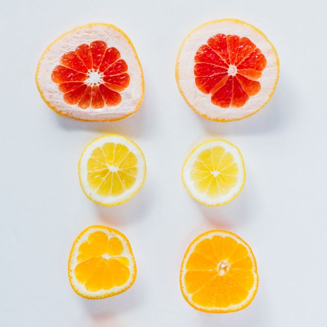 conceptual image for breasts, breast shape, breast size, womens issues part of a series, fruit, citrus fruits, healthy diet, healthy lifestyle

ruby grapefruit, oranges, lemons, pink grapefruit